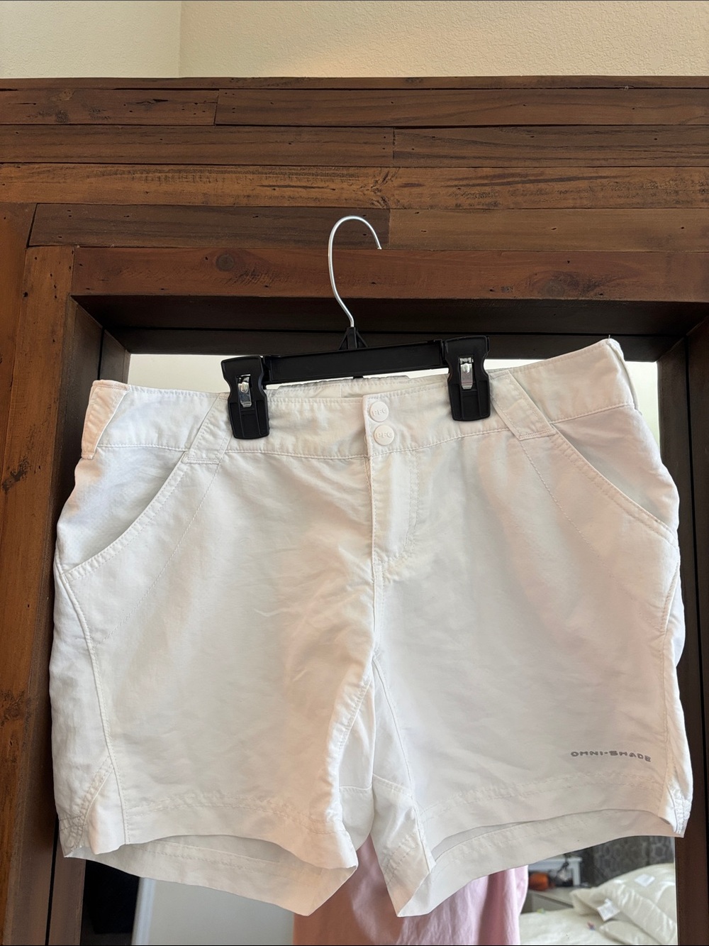 Columbia White Women's Active Shorts